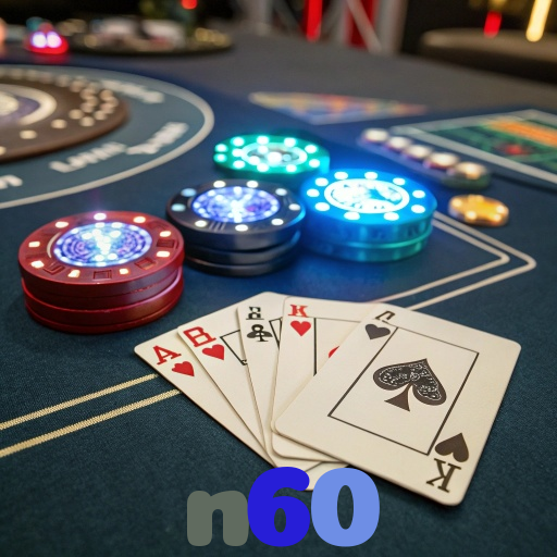 n60：Jogue poker, aposte no futebol e ganhe em grandes jogos de cassino!